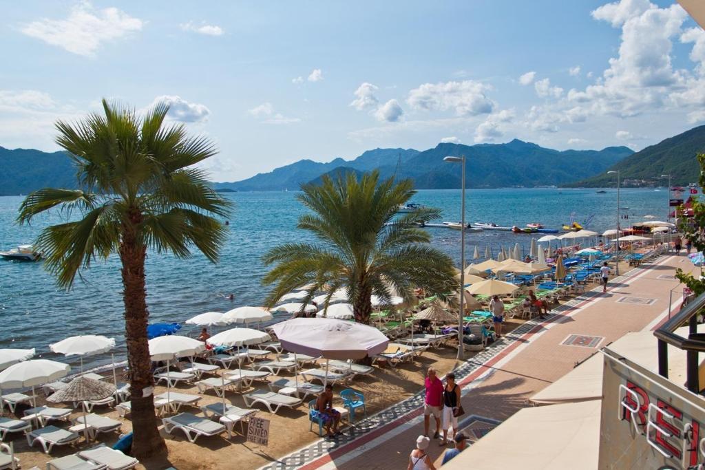 George & Dragon Beach Hotel Marmaris Rum bild